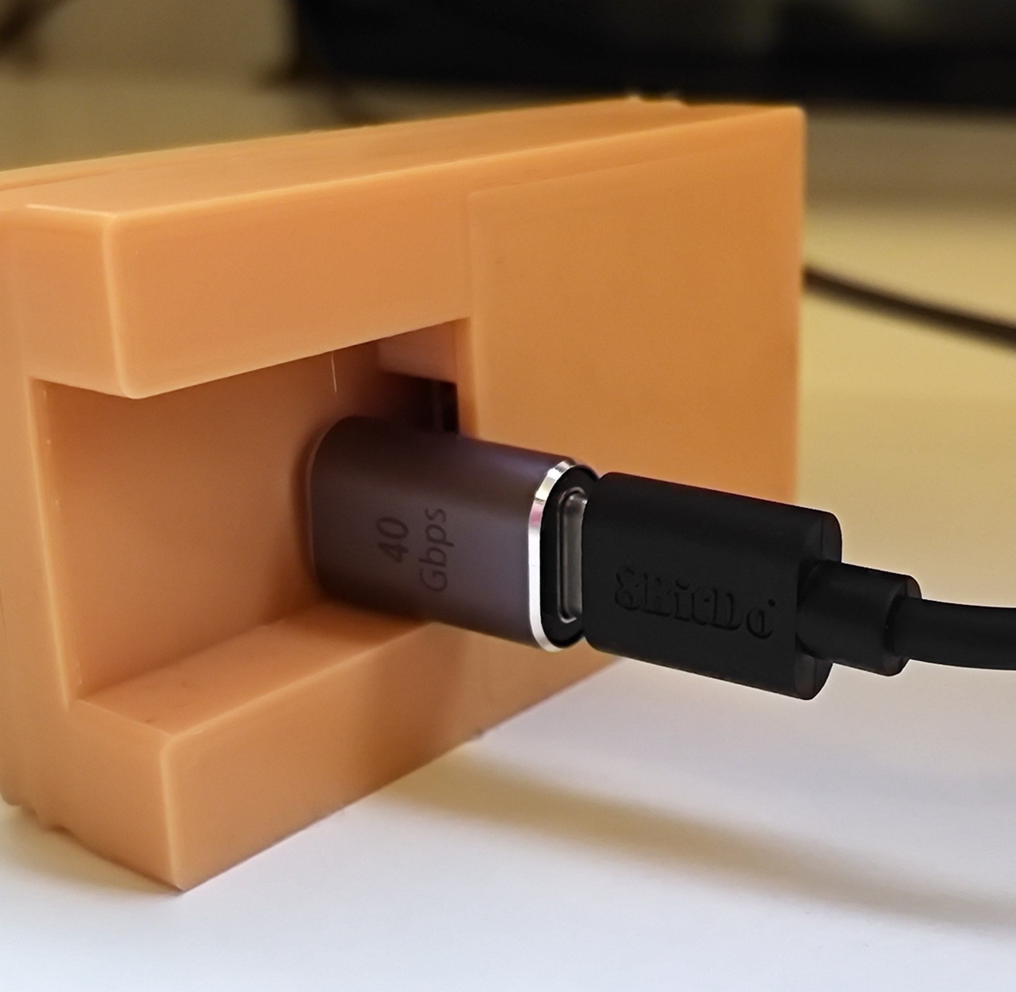 Back view of Lumin Bridge